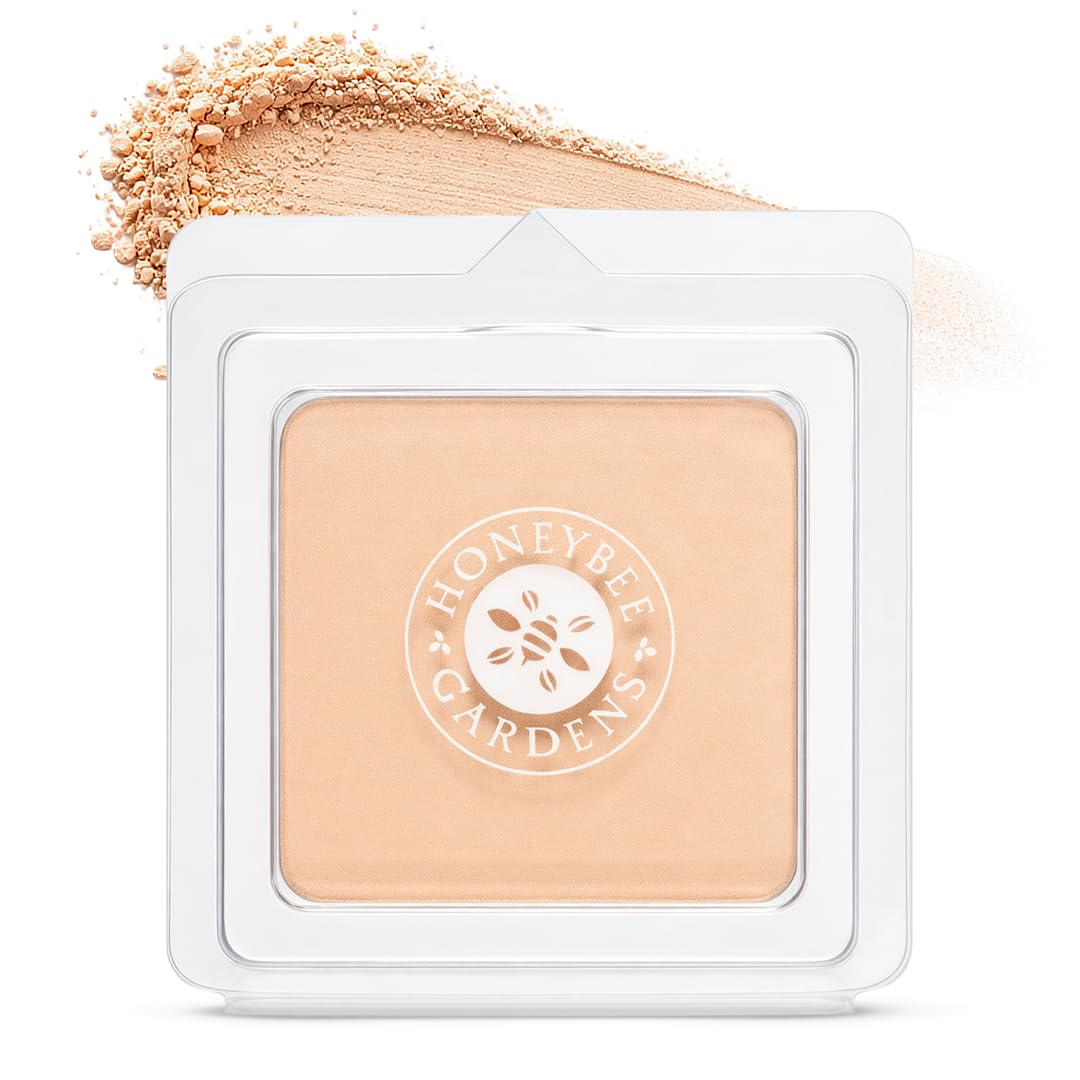 Honeybee Gardens Mineral Powder Foundation Refill, Supernatural Light