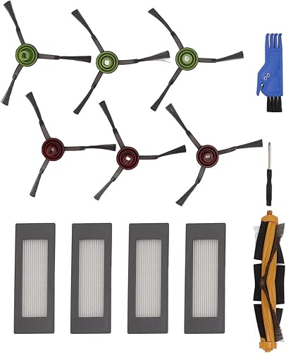 Miniatura 9 de TOPINCN Piezas de repuesto compatibles con la estación Yeedi VAC VACmax, kit de destornilladores de filtro de cepillo lateral de cepillo principal
