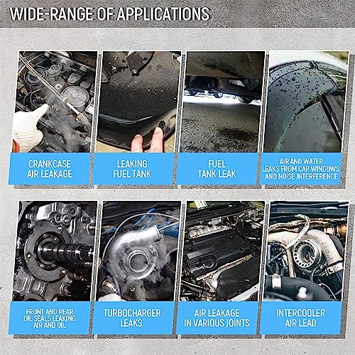 Foto von VXSCAN EVAP Nebelmaschine Kfz Rauchmaschine Lecksuchgerät mit Druckanzeige & Durchflussmesser-Anzeige kfz Nebelmaschine 12V für Alle Autos Motorräder Schneemobile ATV Leichte Lastwagen Boote, V3