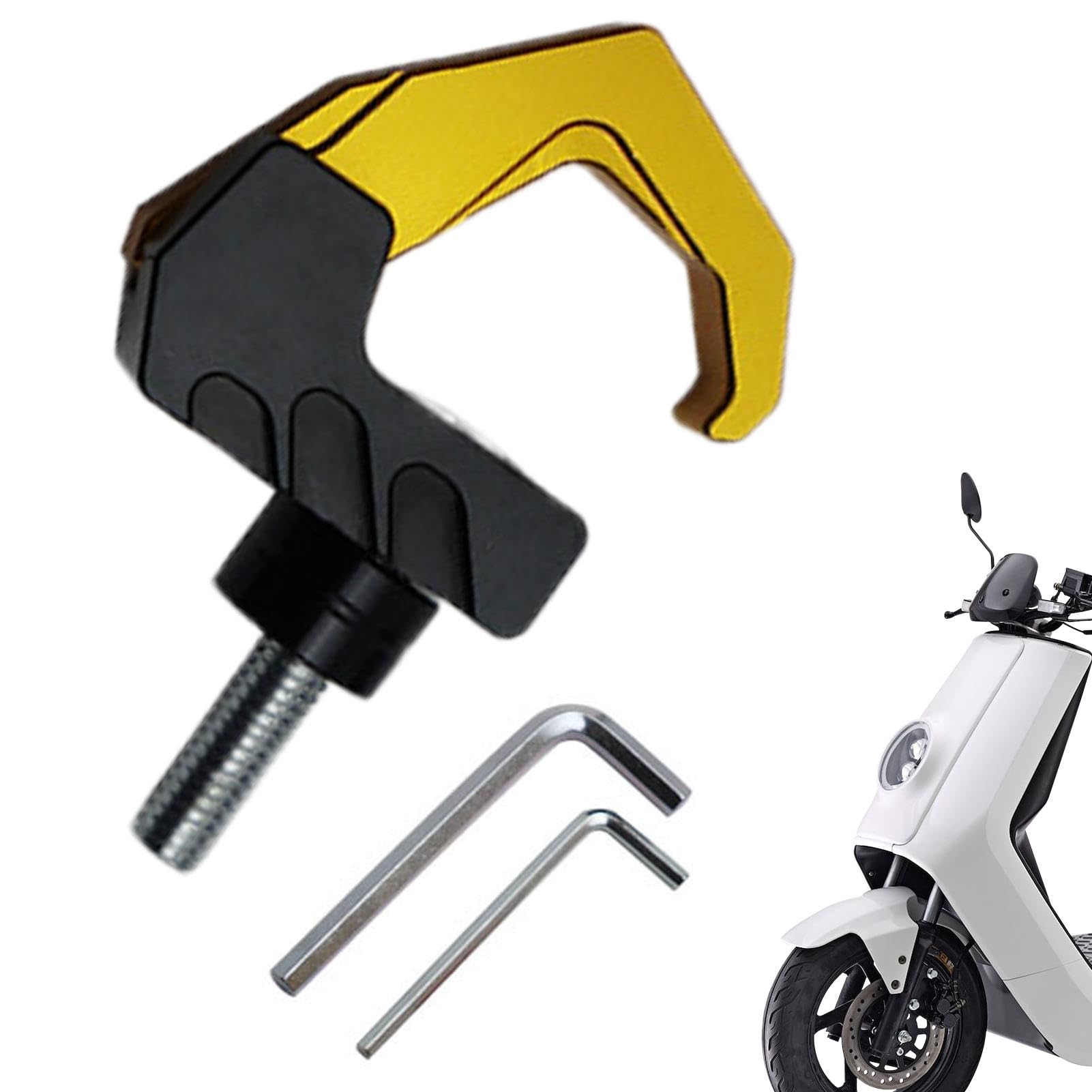 Gancio per manubrio di moto, gancio per borsa da manubrio di moto, gancio per borse elettriche da appendere per scooter, moto
