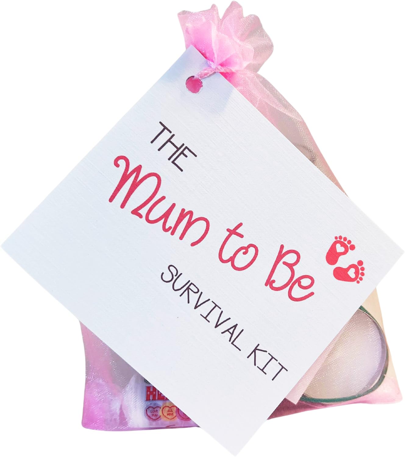 Mum to Be Survival Kit - Heartfelt Baby Shower Card for Expectant Mothers