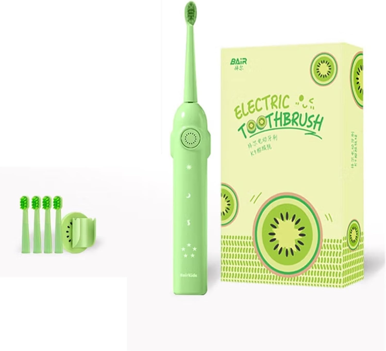 BAIR K9 Children's Electric Toothbrush Is Rechargeable For Children 3-6-10-12-16 Years Old Soft Bristle Fully Automatic Sonic Electric Toothbrush For Elementary School Students And Teenagers ( 32-33 ,