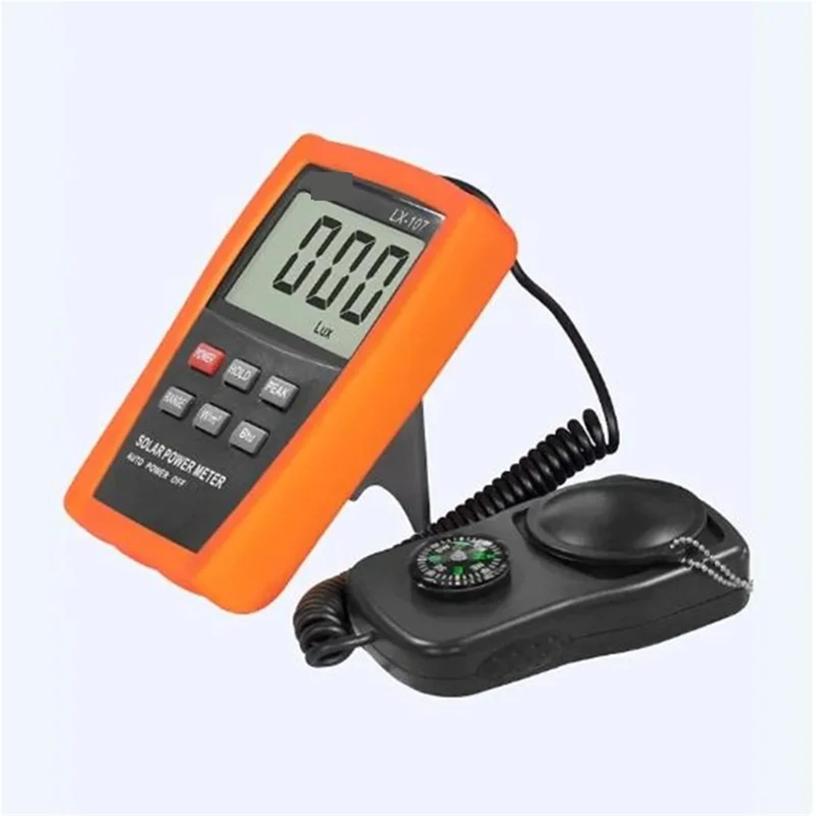 Miernik energii słonecznej LCD BTU Tester promieniowania świetlnego Kompas Optyczne badanie słoneczne Natężenie światła