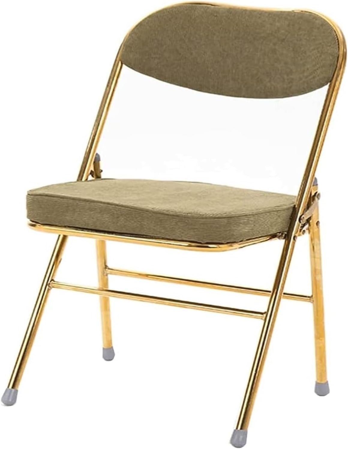 Amazon.com: DUANZEYUQA Corduroy Folding Office Chair with Padded