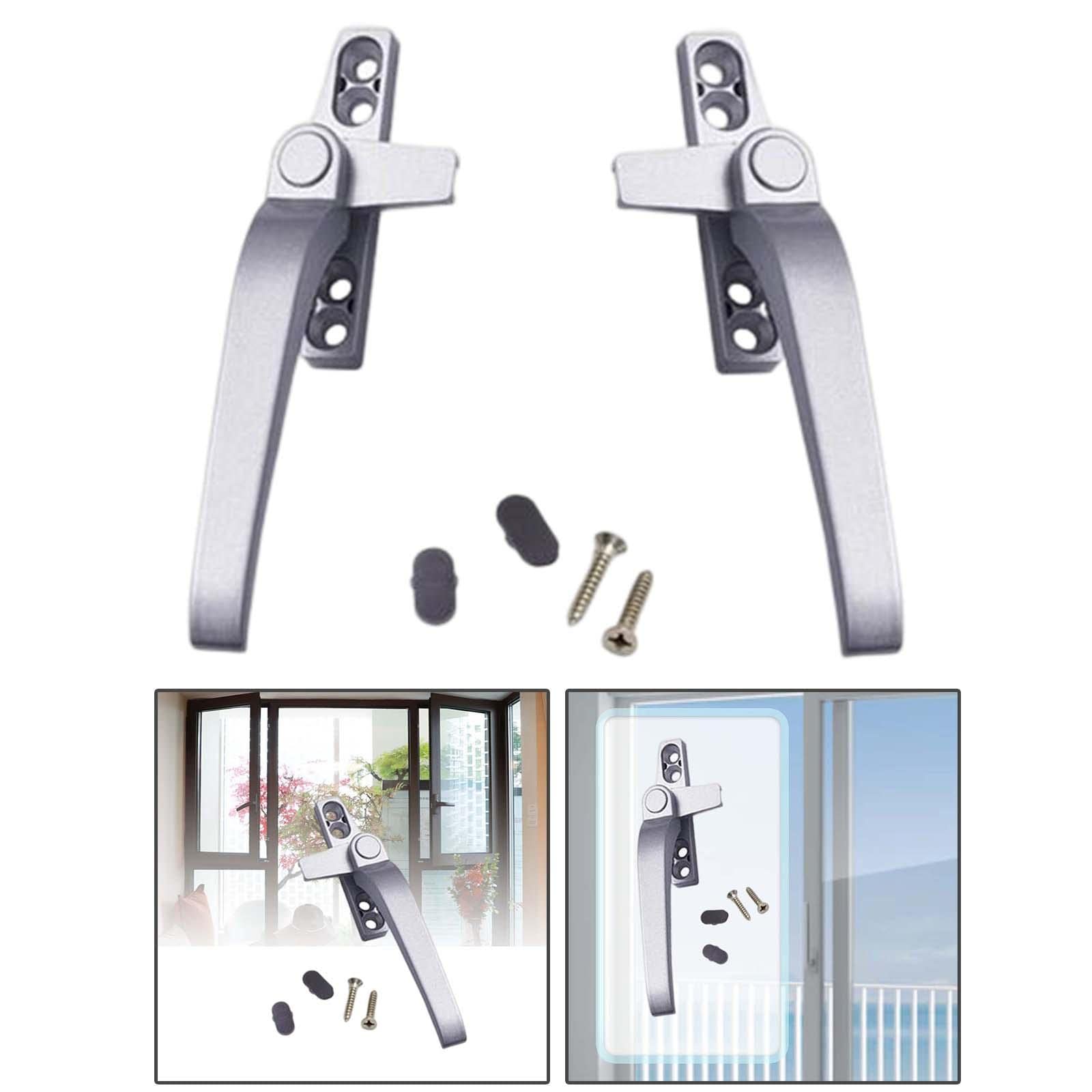 MRKU Maniglie per finestre, Ferramenta per Porte in Alluminio Destra/Sinistra, Finestra a Battente