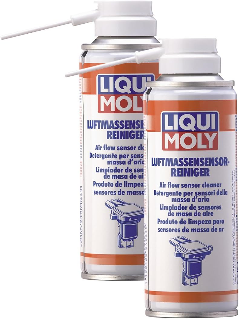 2x LIQUI MOLY 4066 Luftmassensensor-Reiniger Reinigungsspray 200ml ...