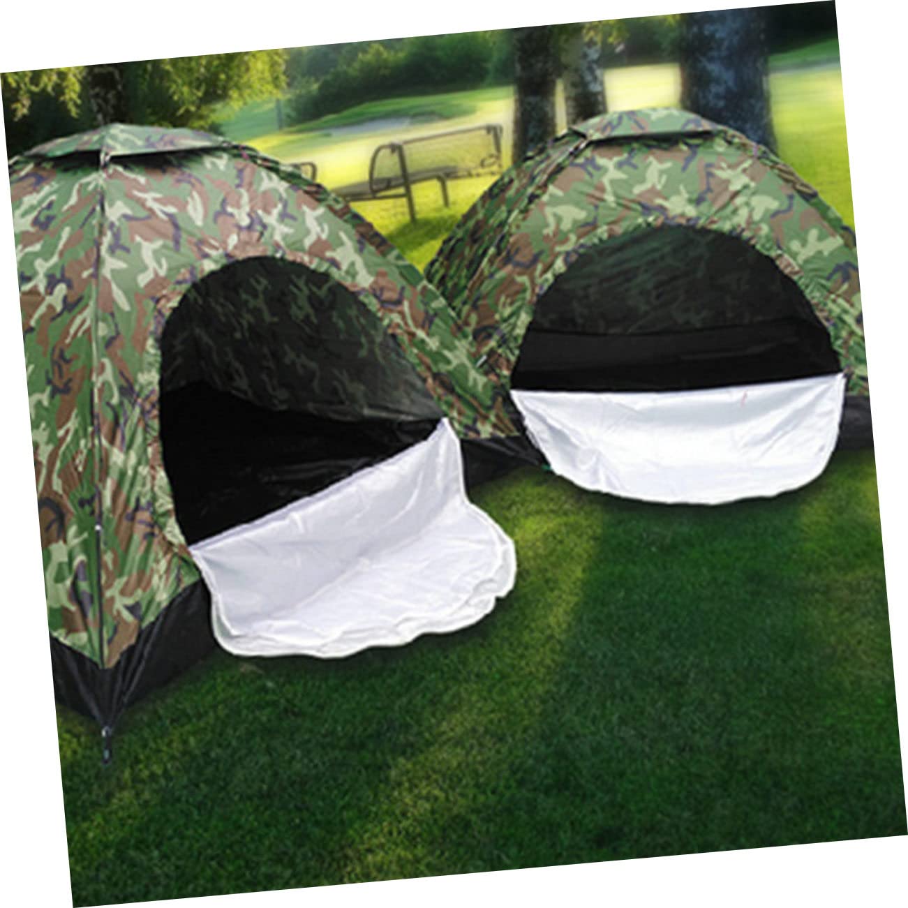 VICASKY Wasserdichtes Outdoor-notzelt Tarnmuster-campingzelt Robuste Konstruktion Praktisch für Camping und Reise