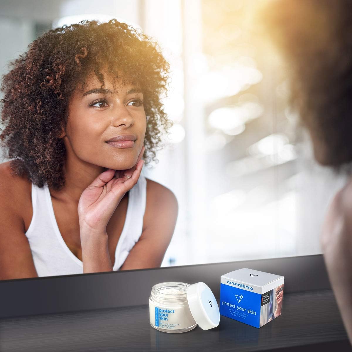 Anti-Pollution Day Cream Protect Your Skin with Blue Light Filter against skin damage caused by mobile phone radiation - Image 5