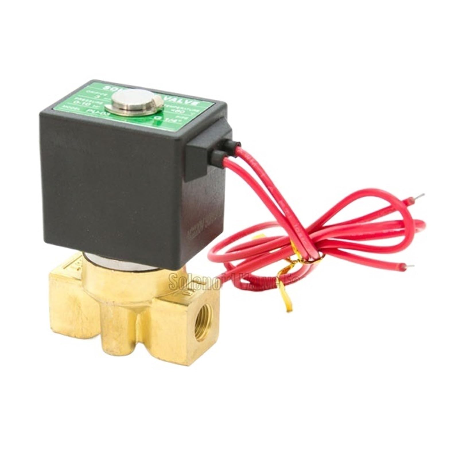 Électrovanne pneumatique W11011 G1/4 AC 110V avec bobine PU-M03 pour circuit eau et air