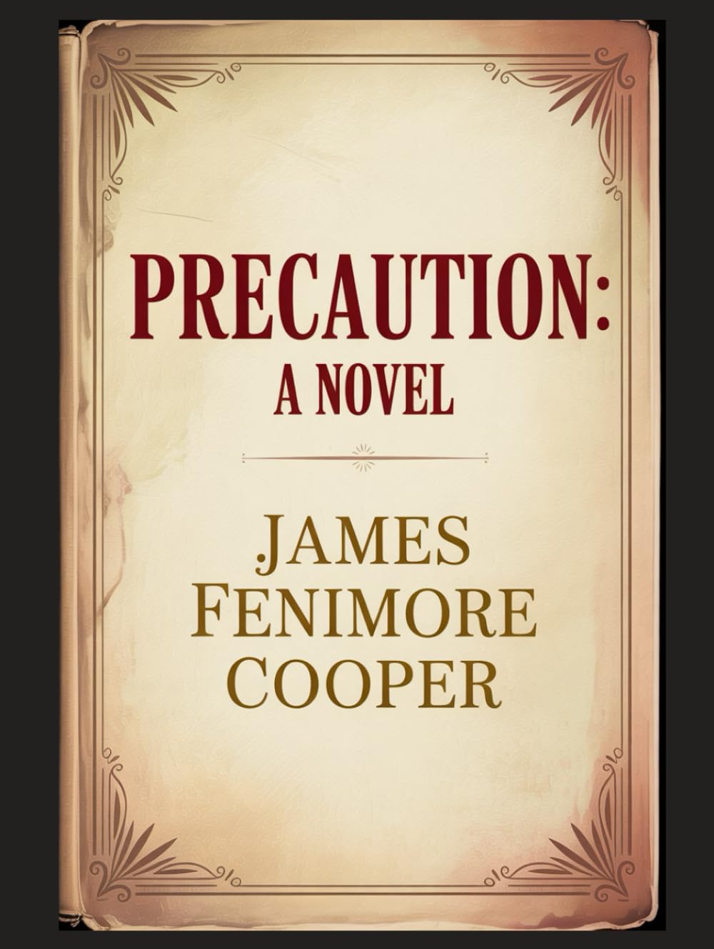 Precaution: A Novel: Annotated