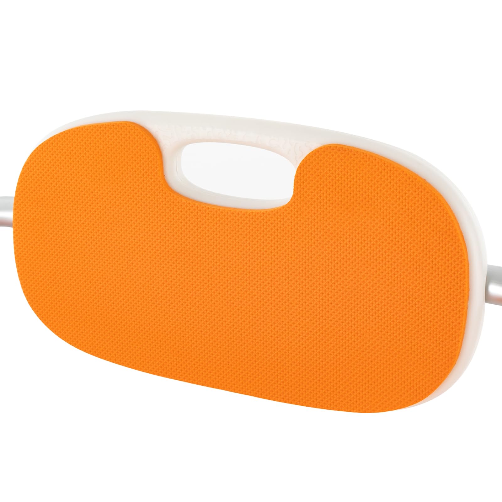 Taburete de ducha con recorte higiénico, silla de ducha con respaldo, reposabrazos soporta hasta 150 kg, con almohadillas antideslizantes para los pies, silla de baño para personas mayores,