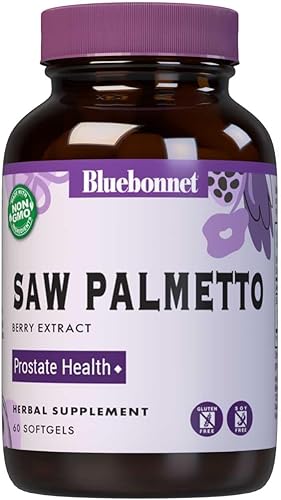 Bluebonnet Nutrición Extracto de bayas de palma enana americana extra fuerte estándar