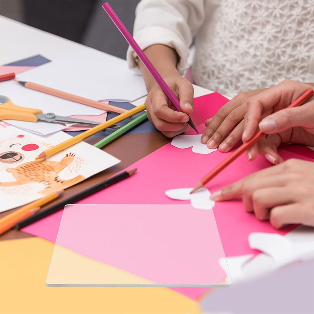 Die Cutting Embossing Pad for Crafters and Teachers, A5 Acrylic