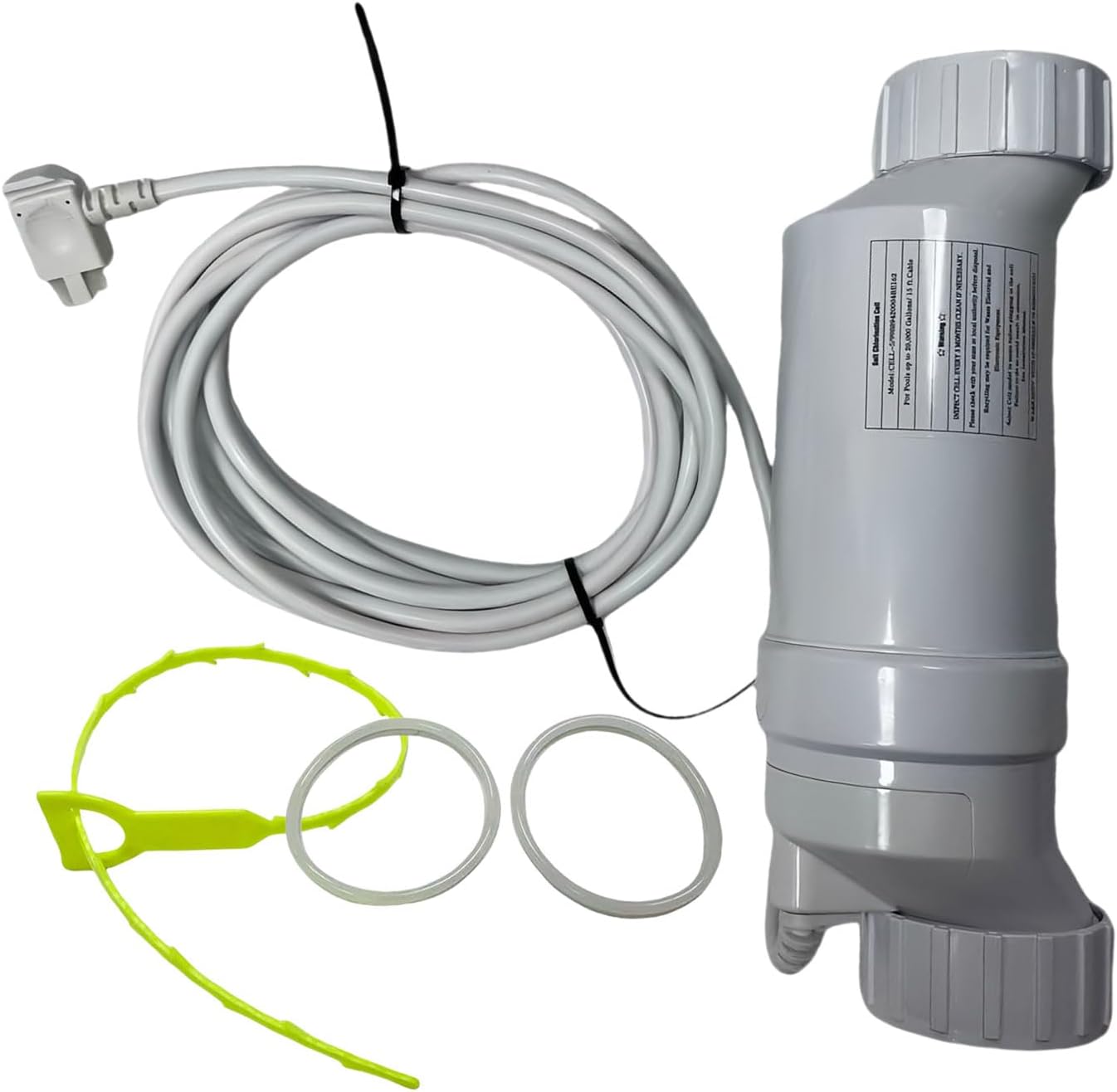 GLX-Cell-5 Salt Chlorination Cell Fits for Hayward TurboCell for Above-Ground Pools Up to 20,000 Gallons