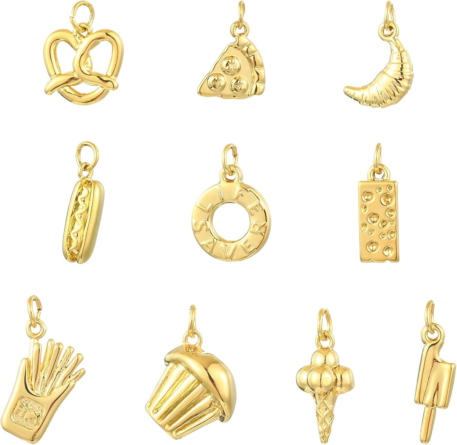 Insect Animal Rectangle Spike Theme Stainless Steel Charms for DIY Jewelry Bracelet Necklace Earring Keychain Decor