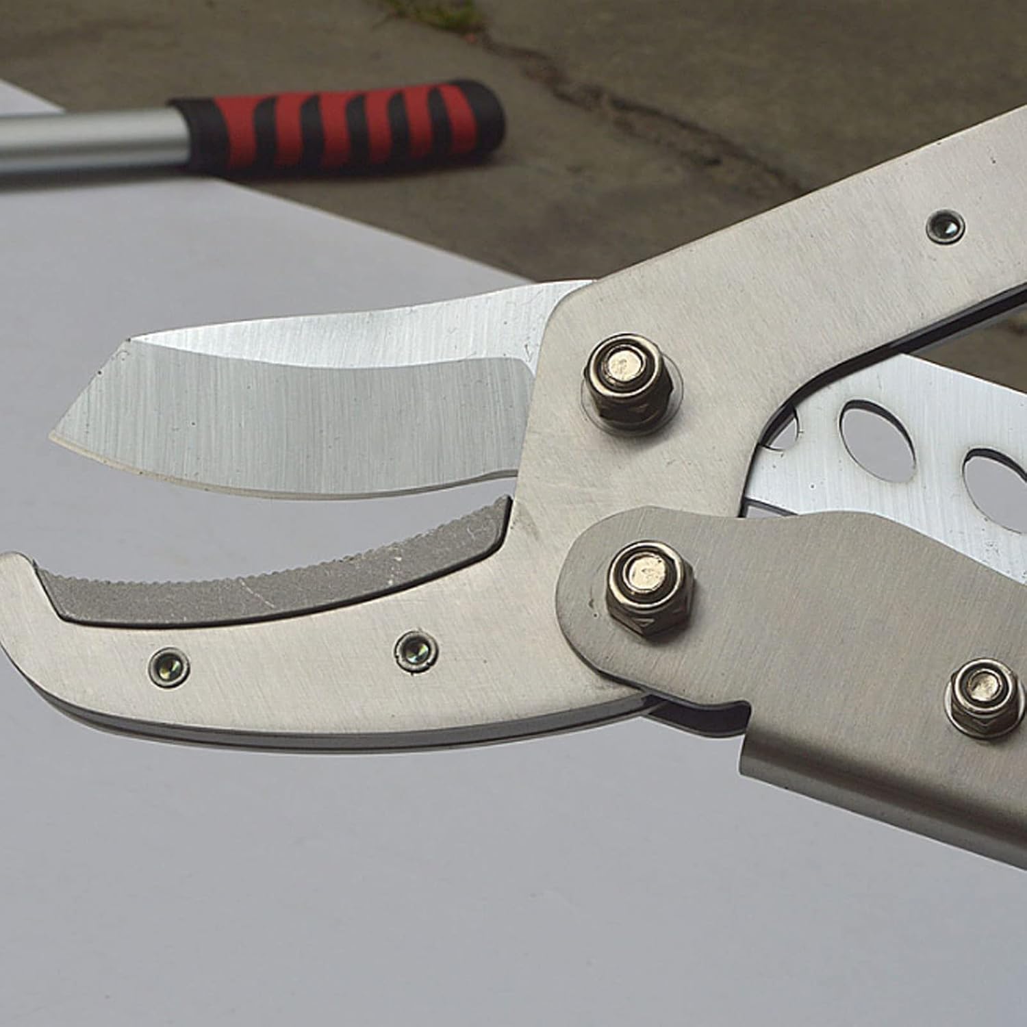 Garden Hedge Shears Gardening Tools,Bypass Loppers And Pruners Tree Pruner Anvil Lopper Heavy Duty Branch Cutters For Trimming Boxwood And Tall Bushes