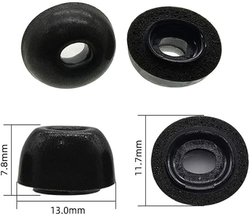 Miniatura 2 de Zotech 2 pares de almohadillas de espuma viscoelástica de repuesto para Apple Airpods Pro (mediano)