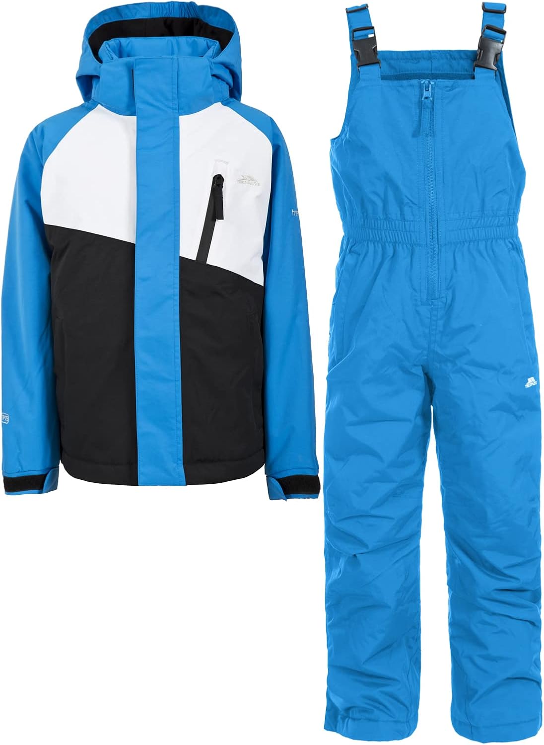 Trespass Crawley Kids Waterproof Ski Suit Warm Winter Jumpsuit for Boys Girls