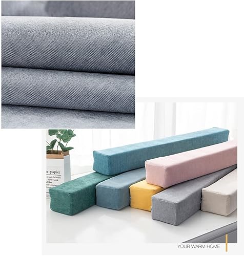 Miniatura 6 de Cojín largo de relleno de huecos para cama, almohada gruesa para reposabrazos, soporte de sofá, almohada suave para cabecera, protección de cabecera