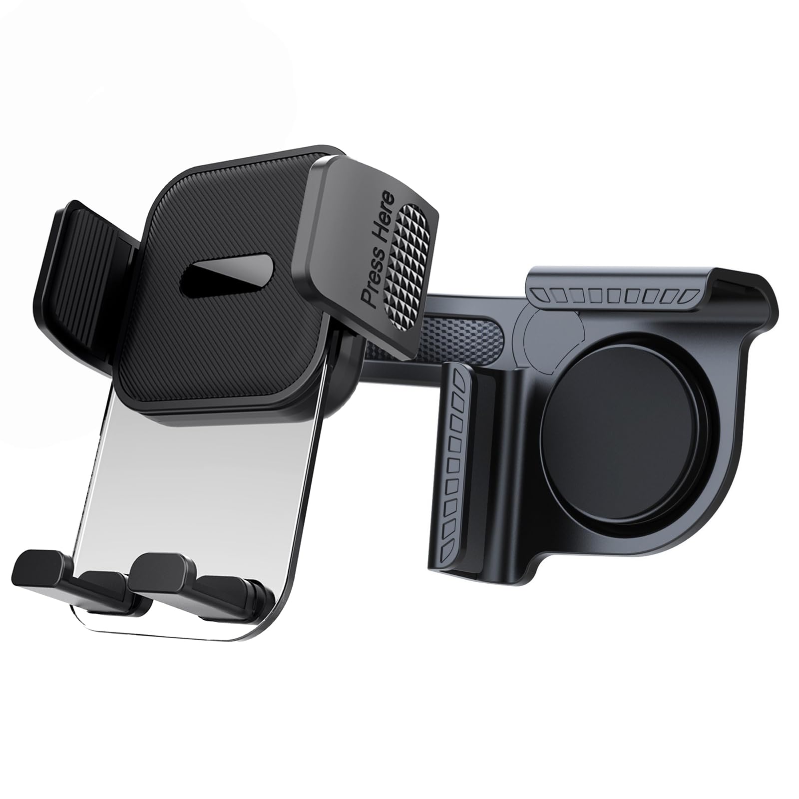 Tesla Phone Mount, Universal Phone Holder Car Mount for Tesla Model 3 (2024-2017) Model Y (2024-2020) Accessories Fits for All iPhone & Android Phones