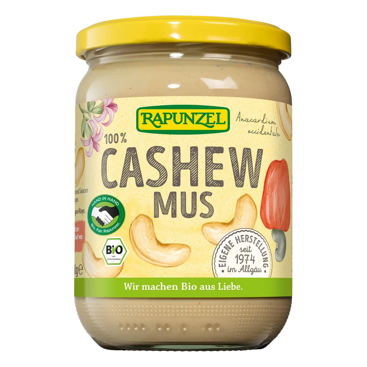 Rapunzel Cashewmus, 1er Pack (1 x 500 ml)