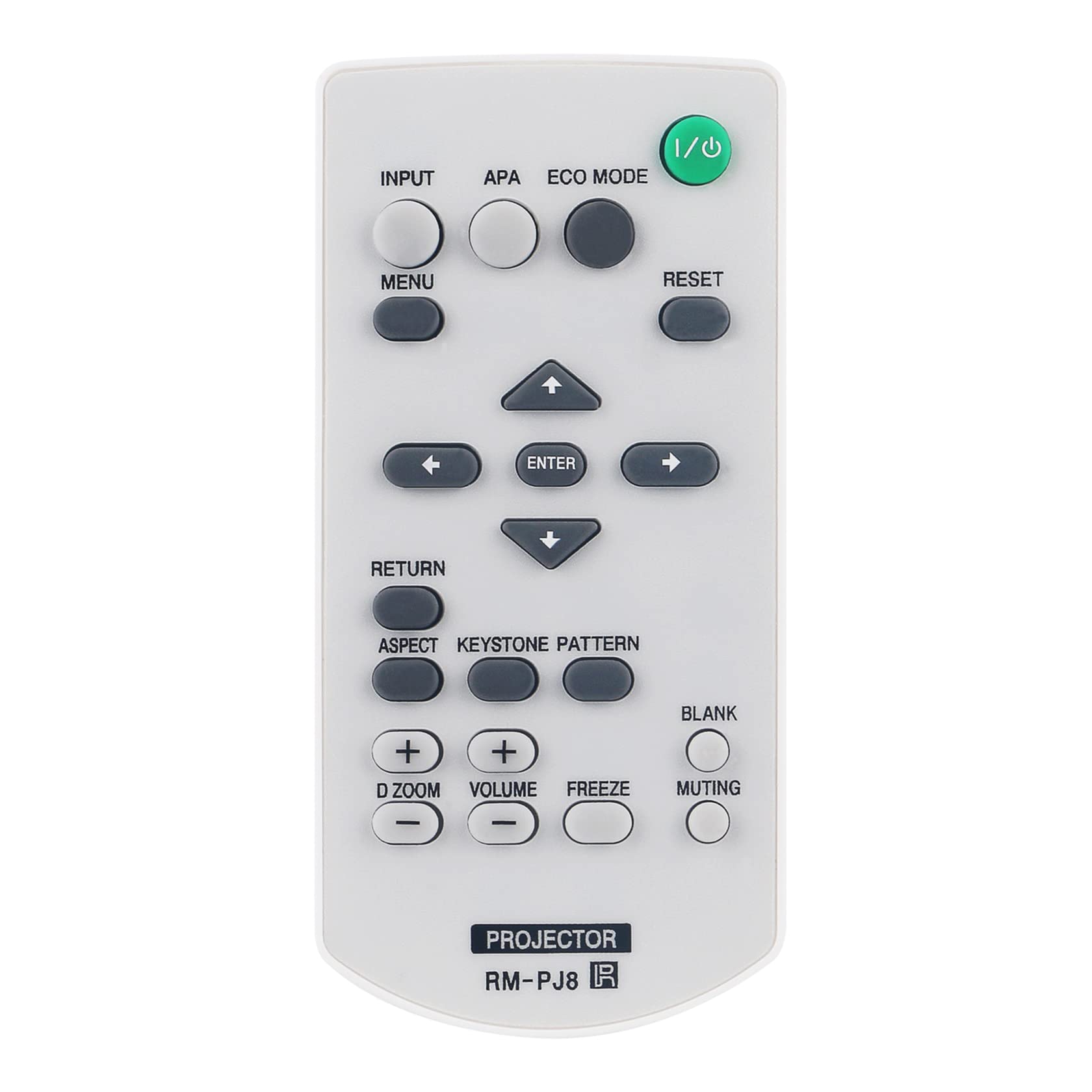 Télécommande RM-PJ8 pour remplacer votre commande Sony VPL-EX290 perdue - 5