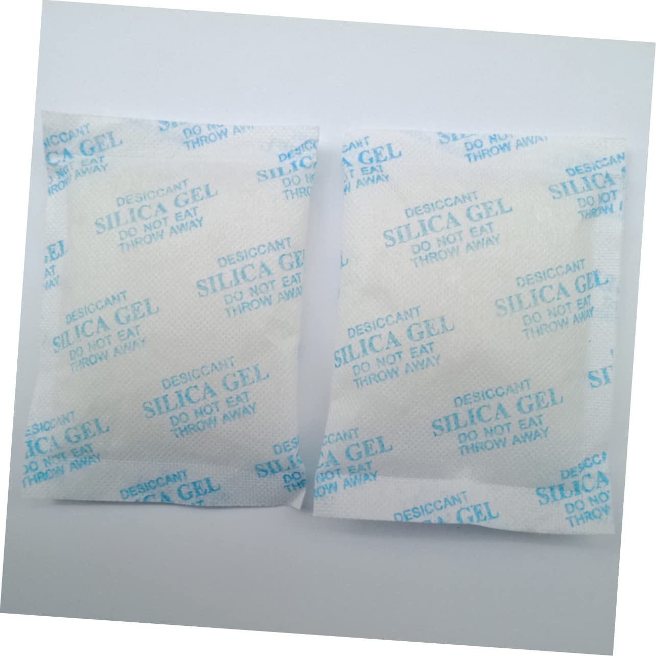 Déshumidificateur 100 Paquets 10g en Tissu Non Tissé Réutilisable Gel de Silice pour Absorption D'humidité Sûre Placards et Vêtements