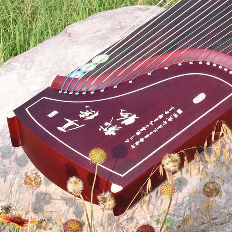 JITEM Guzheng, Traditional Chinese 21-String Instrument, Handmade Solid Wood Performance-Grade Guzheng, Suitable for Beginners and Professionals(Color:18)
