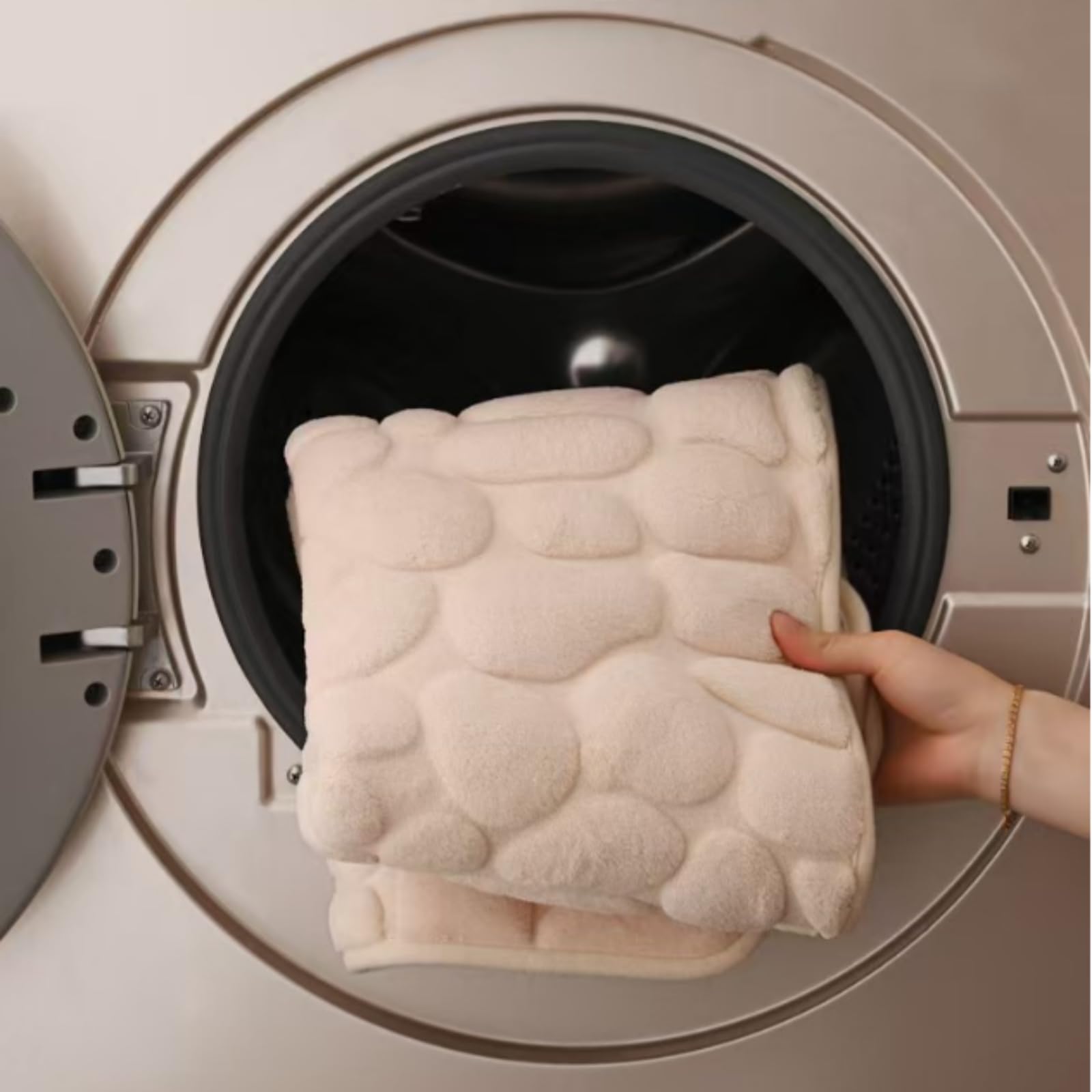 La Berge Le Tapis De Bain-Absorption Rapide et Design antidérapant-Très Absorbant (Bleu)