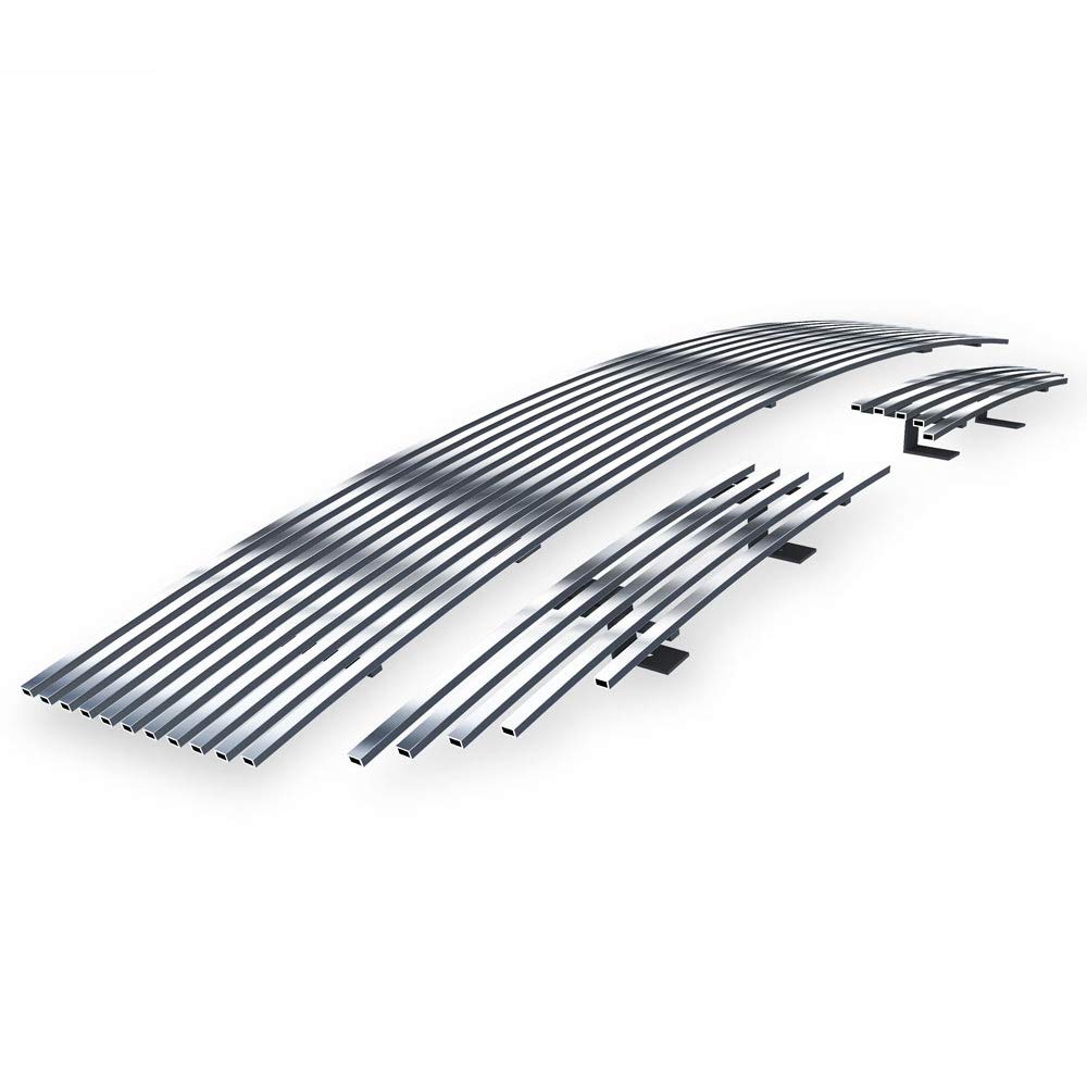 APSPremium Stainless Steel Chrome 8x6 Billet Grille Insert Compatible with Toyota 4Runner 2014-2019 Combo N19-S87216T