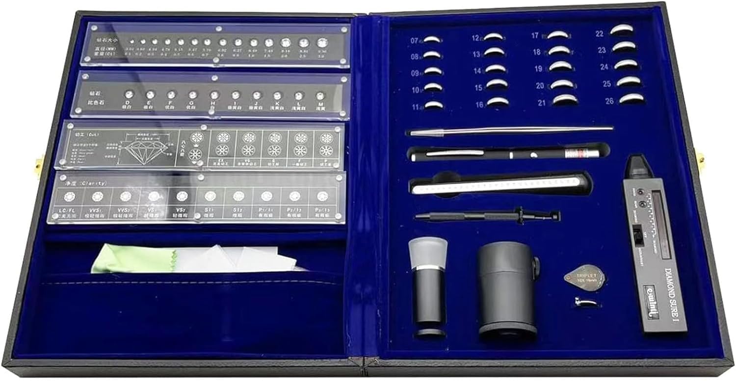 Pluma Electrónica Portátil Del Probador Del Diamante Para El Diamante, Kits De Herramientas Del Selector Del Diamante, Con La Pluma Electrónica Del Probador Del Diamante, Prueba De Medición De La Joy