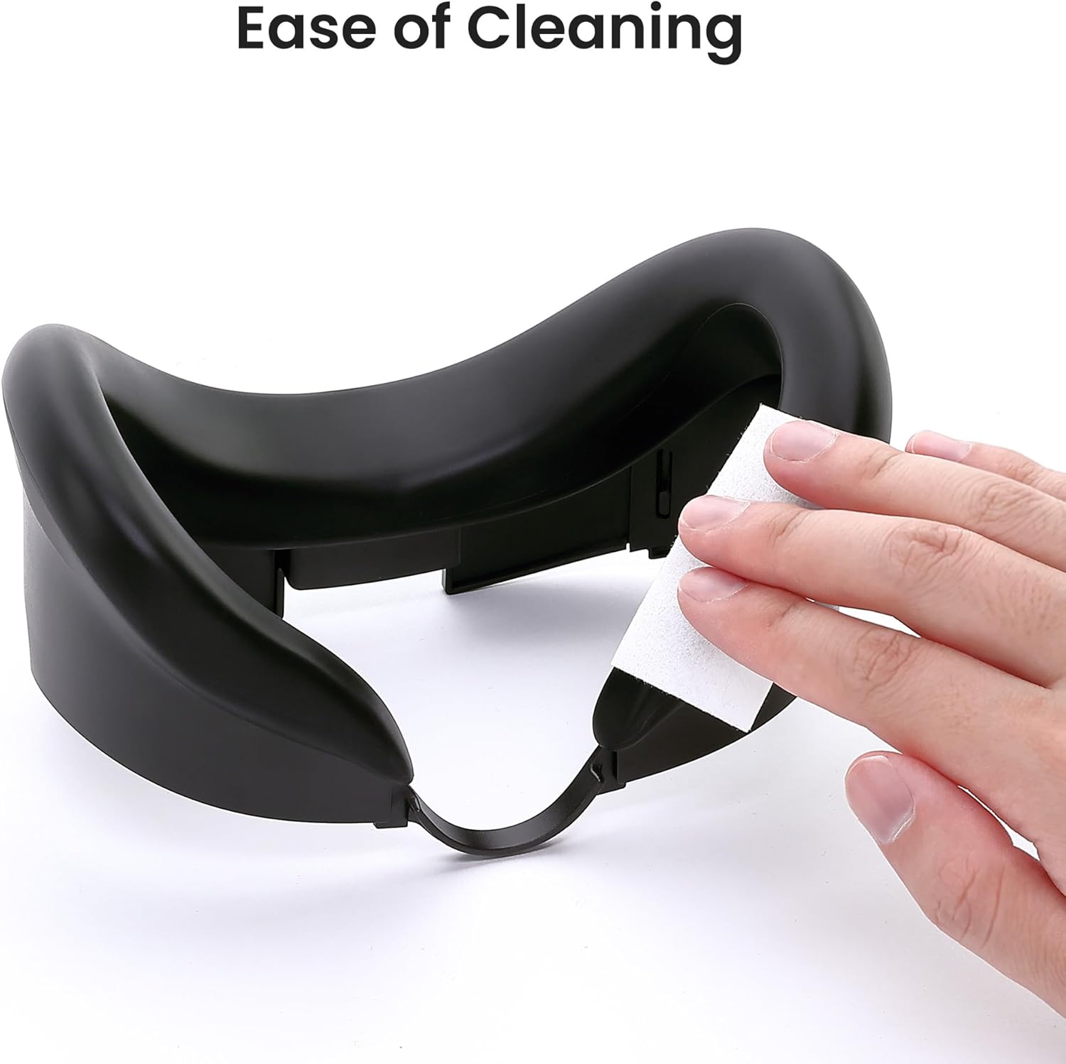 KIWI design F3 Silicone Facial Interface Compatible with Meta/Oculus Quest 3, Sweatproof VR Face Cover Accessories, Not for Quest 3S - Image 4