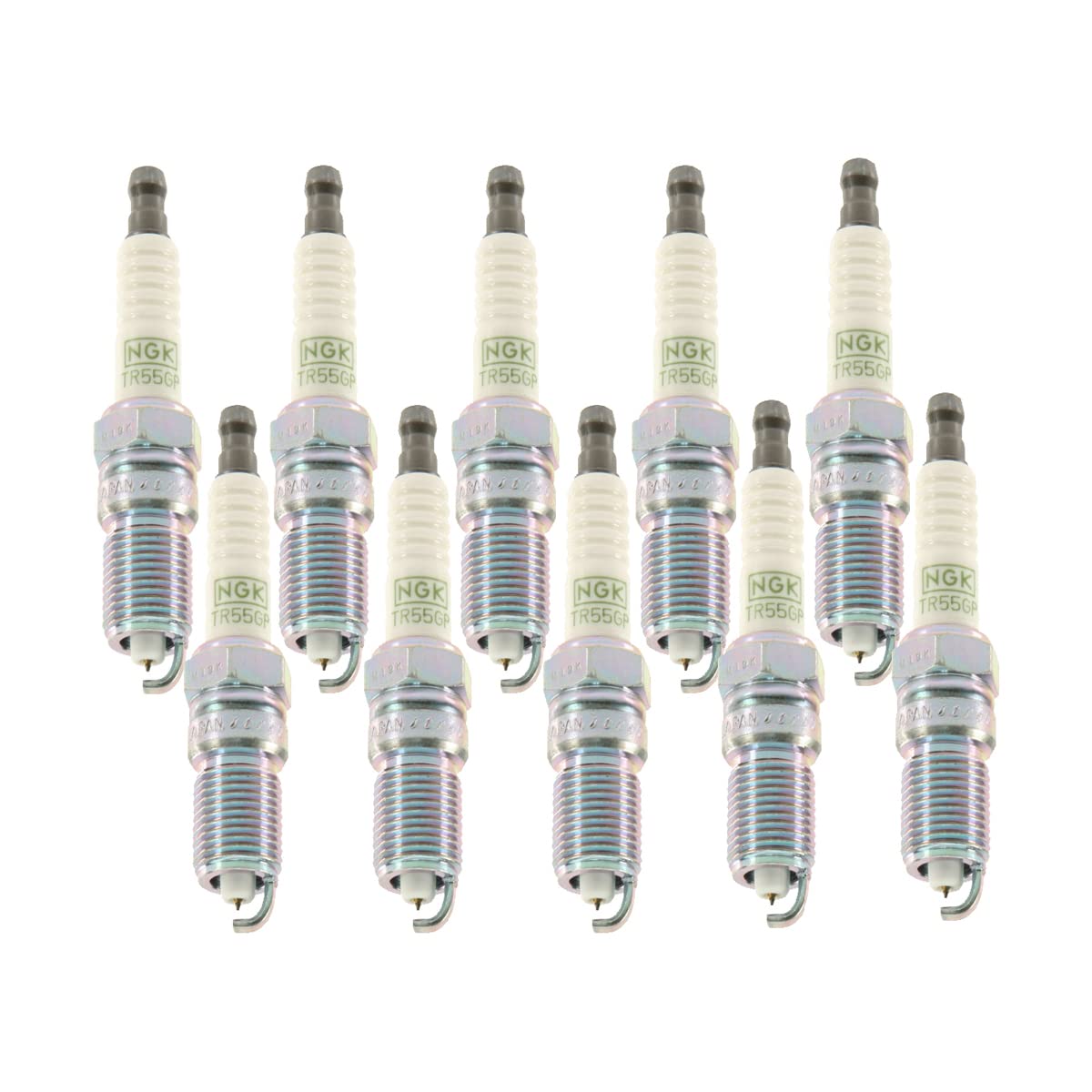 NGK G-Power Platinum Spark Plugs (Set of 10)