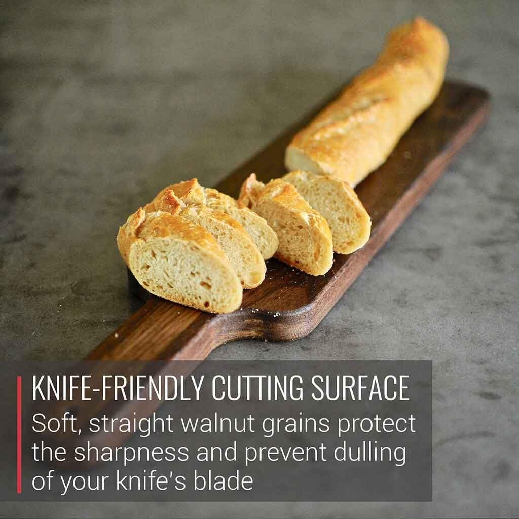 Exсluѕіvе Dіѕсоunt 90% Prісе Made in USA Wood Cutting Board by Virginia Boys Kitchens - made from Sustainable American Hardwood Walnut (Walnut, 4x20 w/ Long Handle) Uр Tо 40% оƒƒ Made in USA Wood Cutting Board by Virginia Boys Kitchens - made from Sustainable American Hardwood Walnut (Walnut, 4x20 w/ Long Handle)