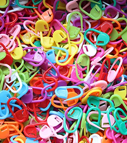 astage fermeture point fil Compteur marqueur crochet Couture fixateur aiguille Clip Talla Única multicolore Cover