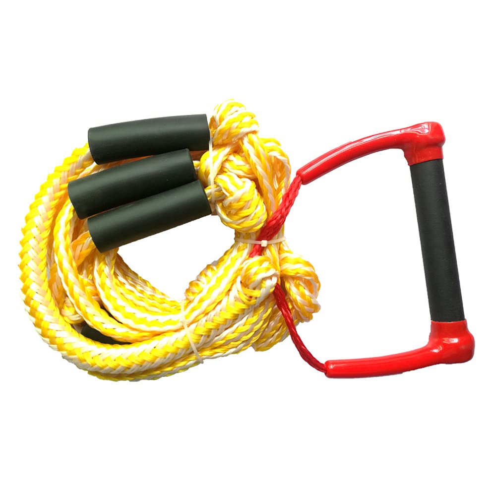 Cuerda de Esquí Acuático 24ft Kneeboarding Wakeboard Cuerda de esquí acuático Arnés de Remolque Cuerda Arnés de esquí acuático Cuerda de Tubo remolcable Cuerda de Remolque (Color : 1 Piece)