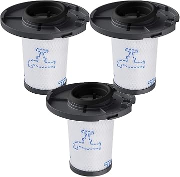 Filter ZR009007 ,Compatible With Rowenta X-Force Flex 11.60/12.60/14.60/15.60/1 RH98xx Cordless Vacuum Cleaner Accessories3 pcs