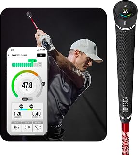 [Voice Caddie] SS10 デジタルスイングスティック スイングスピード 飛距離アップ スイング練習道具 ボイスキャディgolf