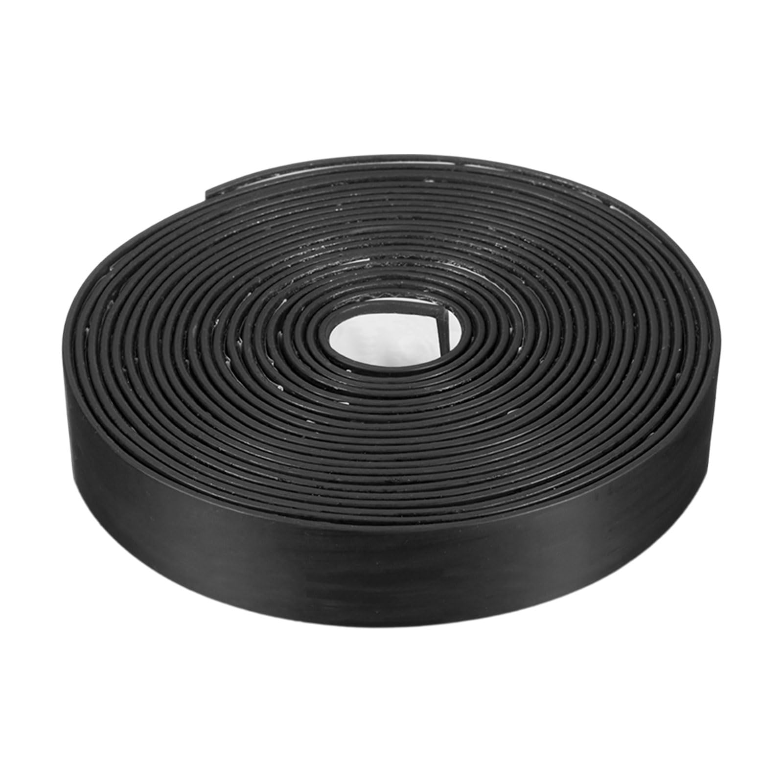 Nexarelle Smoke Fire Seal Strip, 16.4 Feet Expandable Door Seal Tape Self Adhesive Graphite Rubber Composite Material for Fire Rated Windows Steel Doors, 25mm / 0.98" W x 2mm/0.08" T, Black