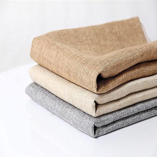 Miniatura 5 de Flushbay Parrilla de tela de lino para altavoces, tela protectora de malla a prueba de polvo, tela estéreo de repuesto para altavoces de escenario