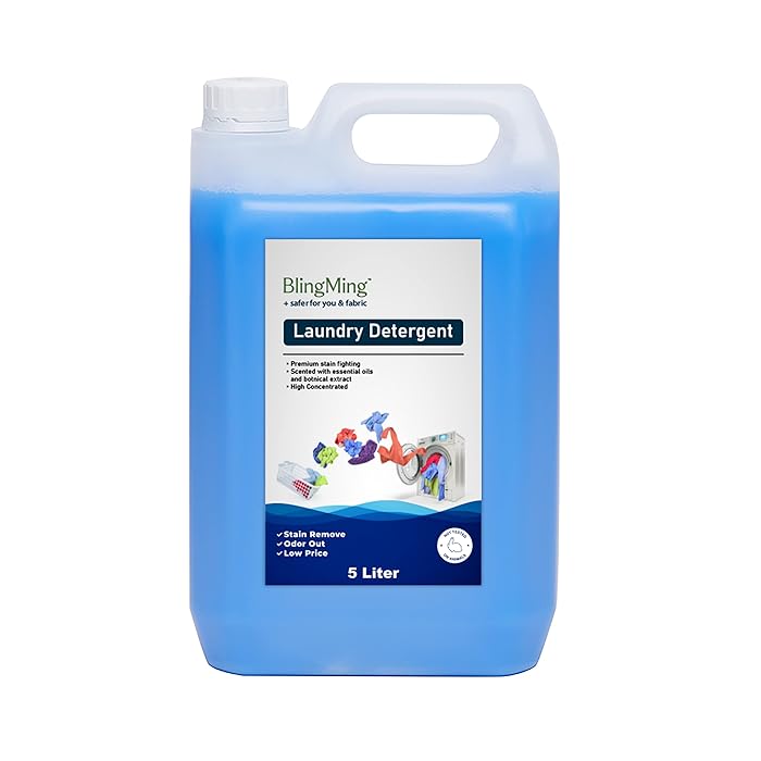 Buy BlingMing Liquid Detergent 5 Liter, Laundry Liquid For Fabric Care