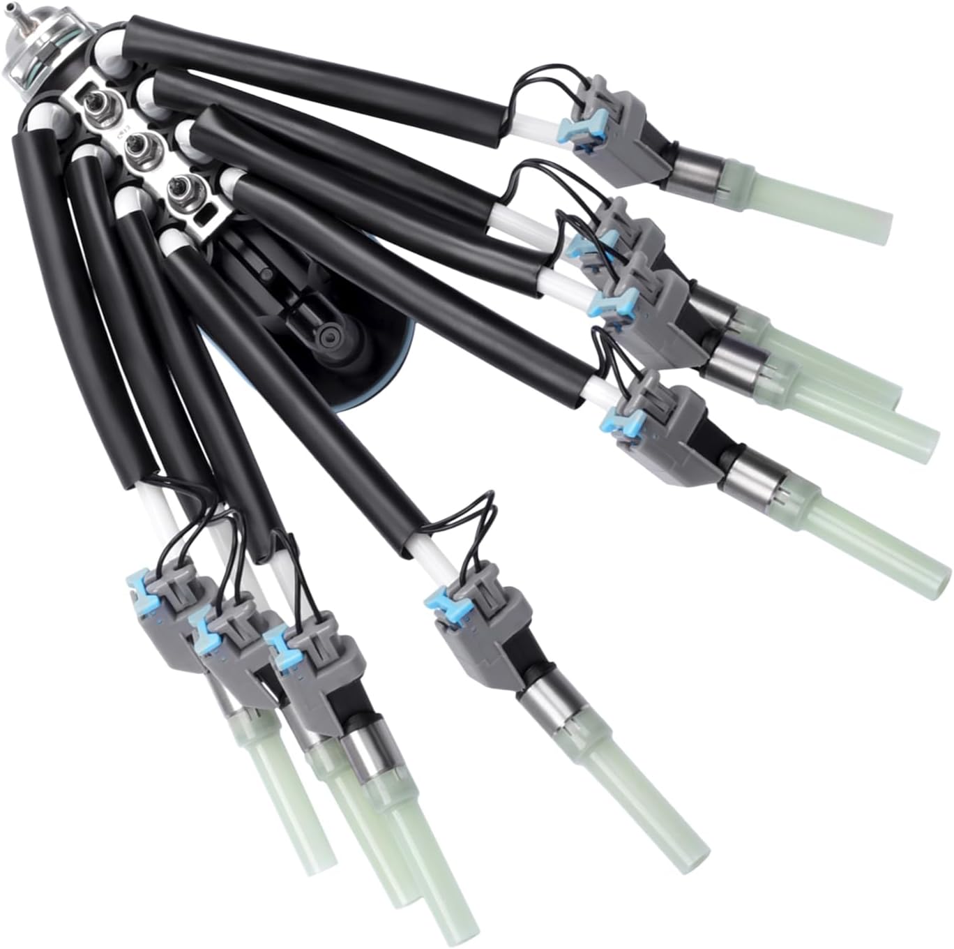 Fuel Injector FJ504 with 8 Cylinder Compatible with GMC Pickup |Chevrolet Pickup Truck P30 |Suburban Chevy Express 1500 2500 3500| Isuzu NPR V8 5.0L 5.7L 19210687, 93441235