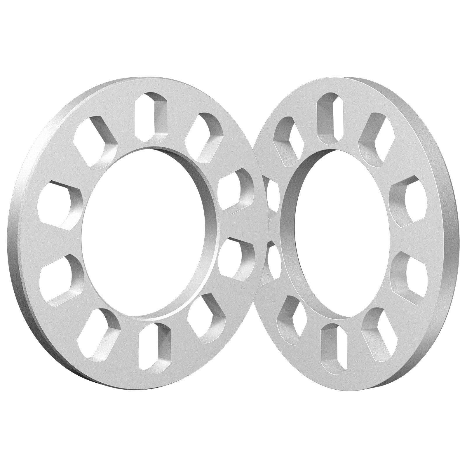 Photo 1 of GAsupply 12mm Universal Wheel Spacers, 1/2 inch Aluminum Spacer Fit Bolt Pattern 5x4.25 5x110mm 5x112mm 5x4.5 5x115mm 5x120mm 5x4.75 5x5 5x135mm, 2 Pack