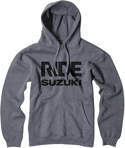 SUZUKI Ride Hoodie Grey