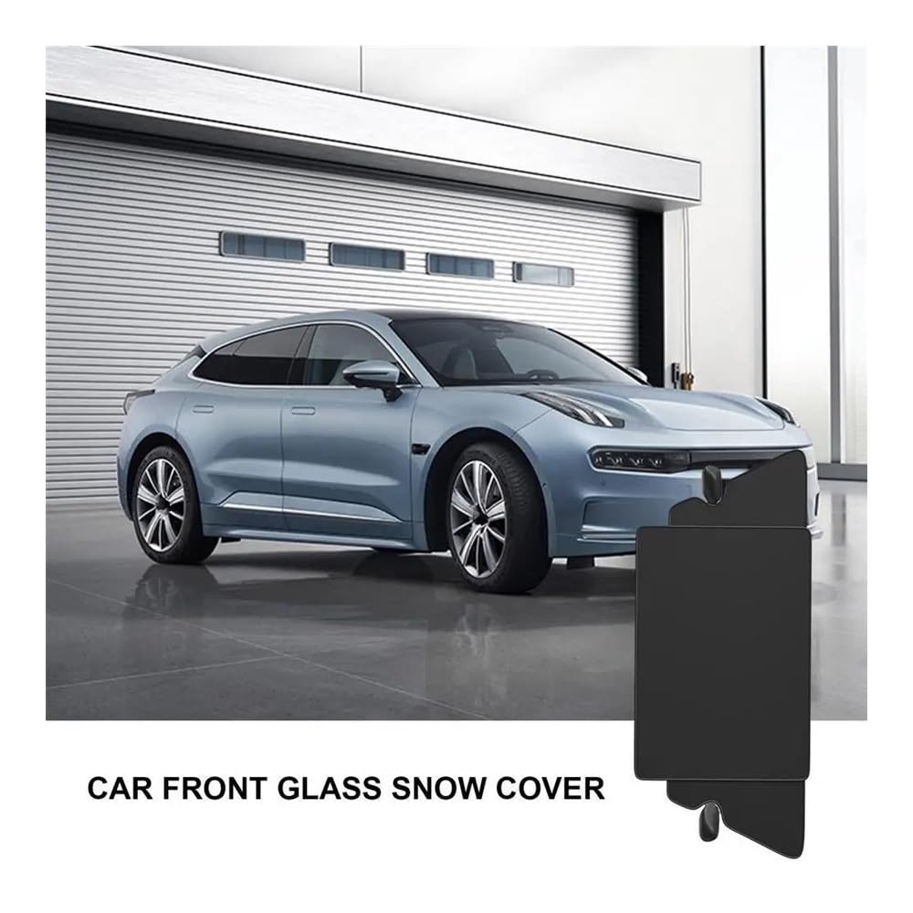 Housse de Protection pour Pare-Brise Couverture De Neige Pare-Brise Voiture avec Couvertures Protection De Miroir Latéral Couverture Pare-Brise De Voiture Pliable Épaissie pour SUV RV Protection Pare