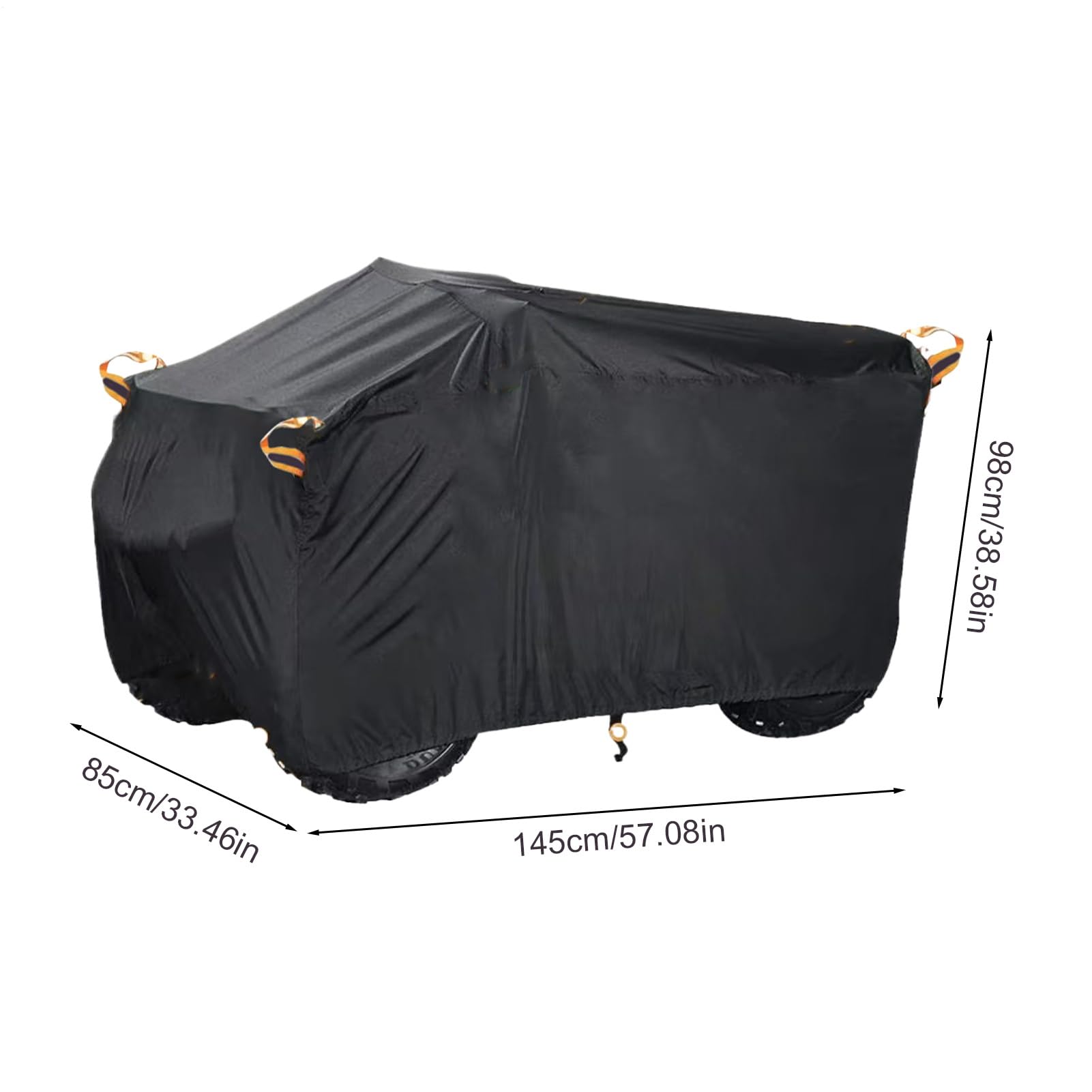 Copriquad - Telo Resistente Strappo - Copertura ATV Impermeabile | Per Parcheggio Piovoso Inverno Viaggi Stradali Spostamenti Quotidiani Deposito Garage
