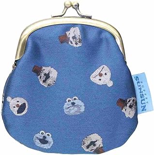 パペットスンスン ジャガードがま口財布 総柄