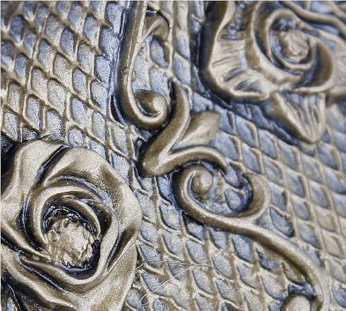 Telpal Bronze Retro Vintage Antique Style Rotary Dial Button Desk Telephone Phone Home Office Telephone Set #TOP3