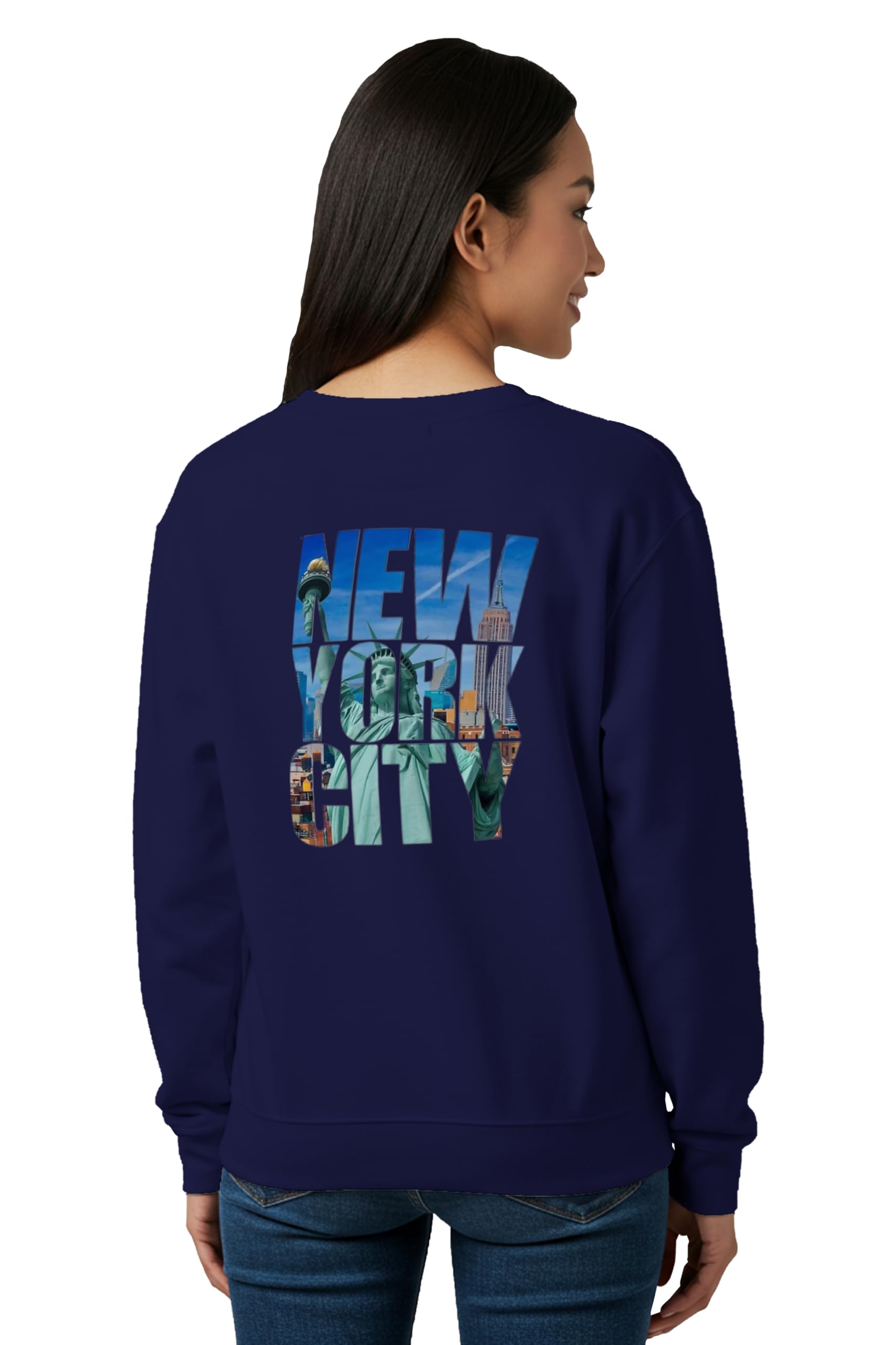 buy that trendz Womens Sweatshirt New York City Graphic Printed Full Sleeve Stylish Round Neck Pullover Cotton Blend Winter Gen Z Sweatshirt-picture-44