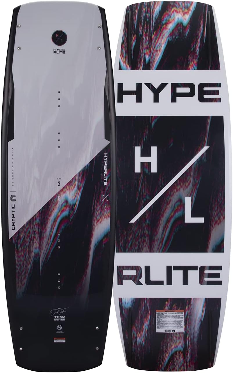Hyperlite Cryptic Mens Wakeboard Black/White 142cm